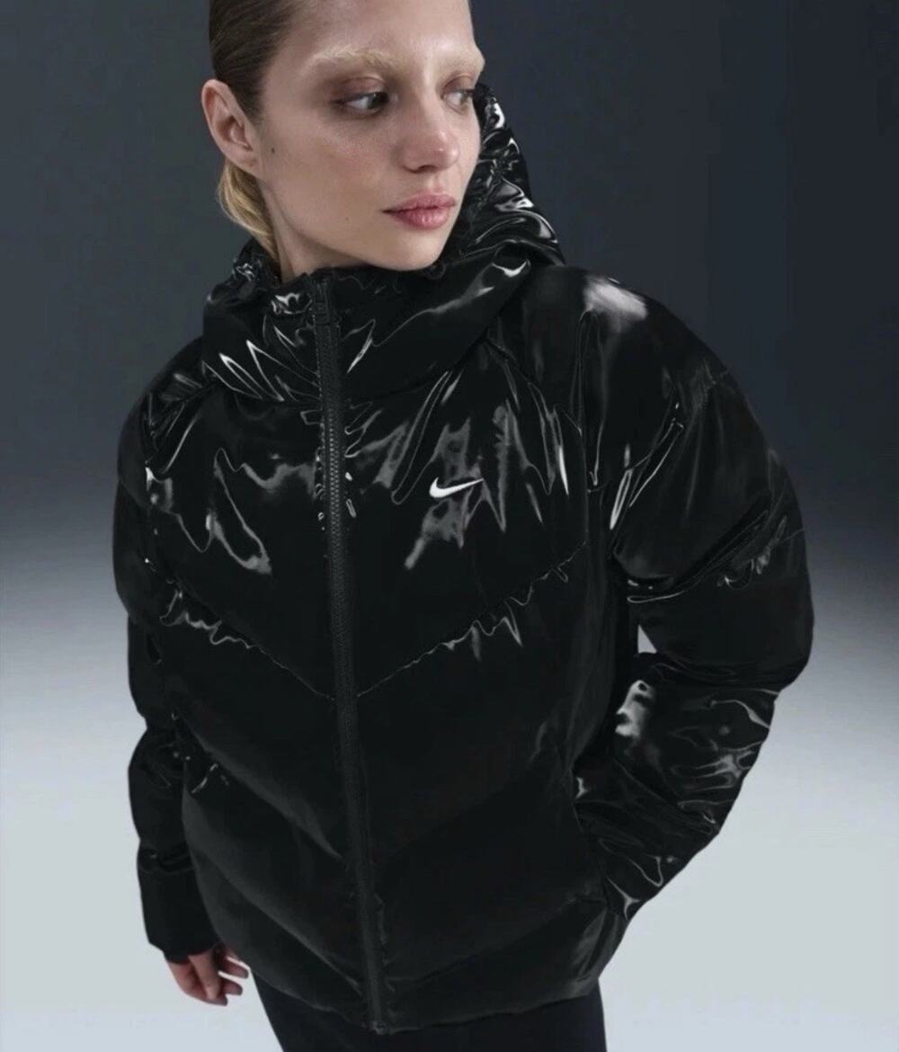 Nike Sportswear Shine Therma-Fit Puffer Jacket HV5242-010 Women’s L NWT